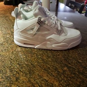 Size 10 retro 3 pure money white